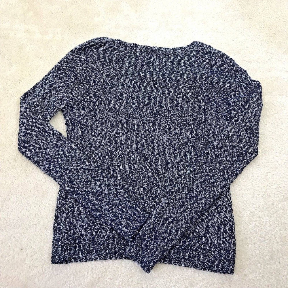 Athleta Speckled Weekend Pullover Sweater Top - Picture 6 of 8